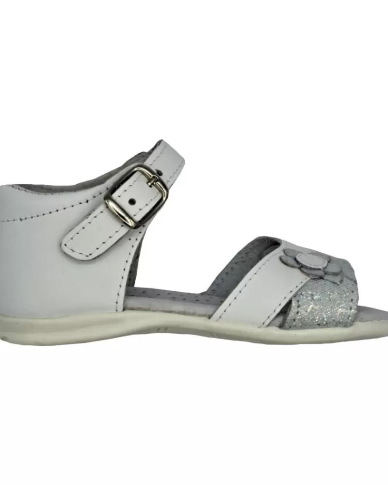 Girl OTRAS MARCAS Sandals-Girl Sandals Sandalia Nina Piel Blanco