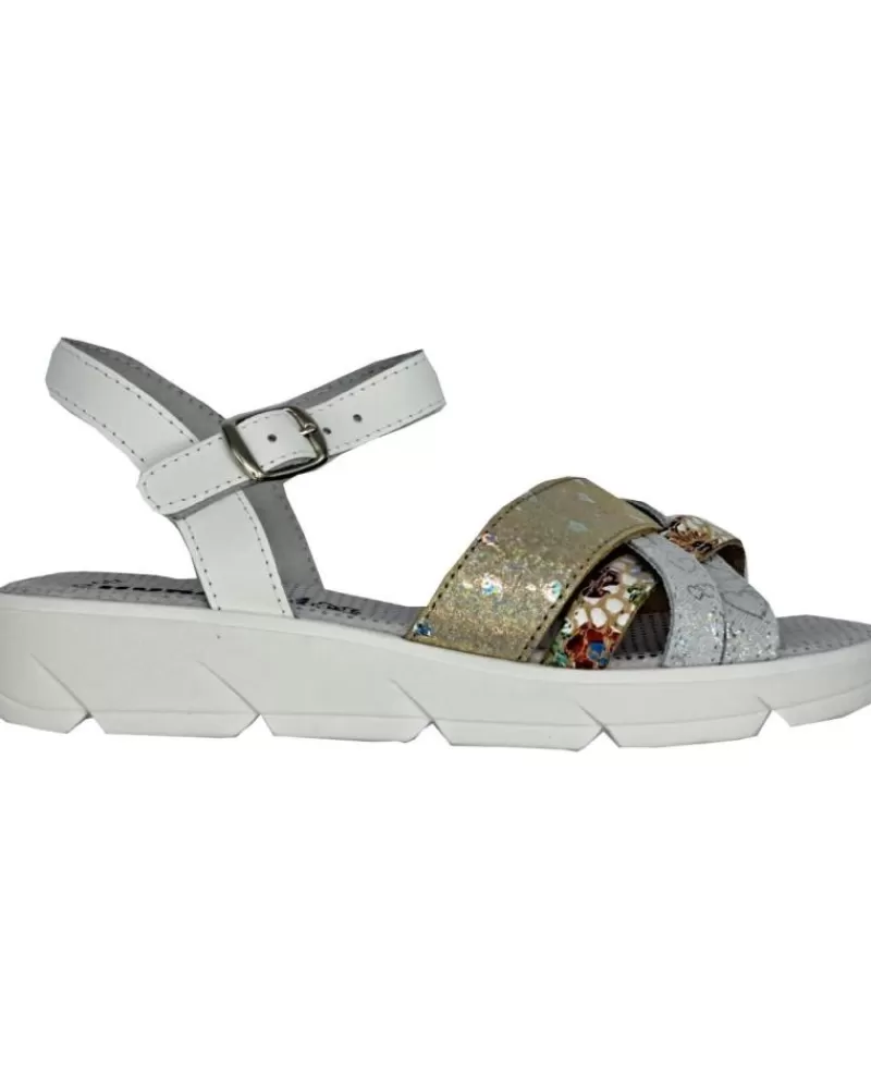 Girl OTRAS MARCAS Sandals-Girl Sandals Sandalia Nina Piel Blanco
