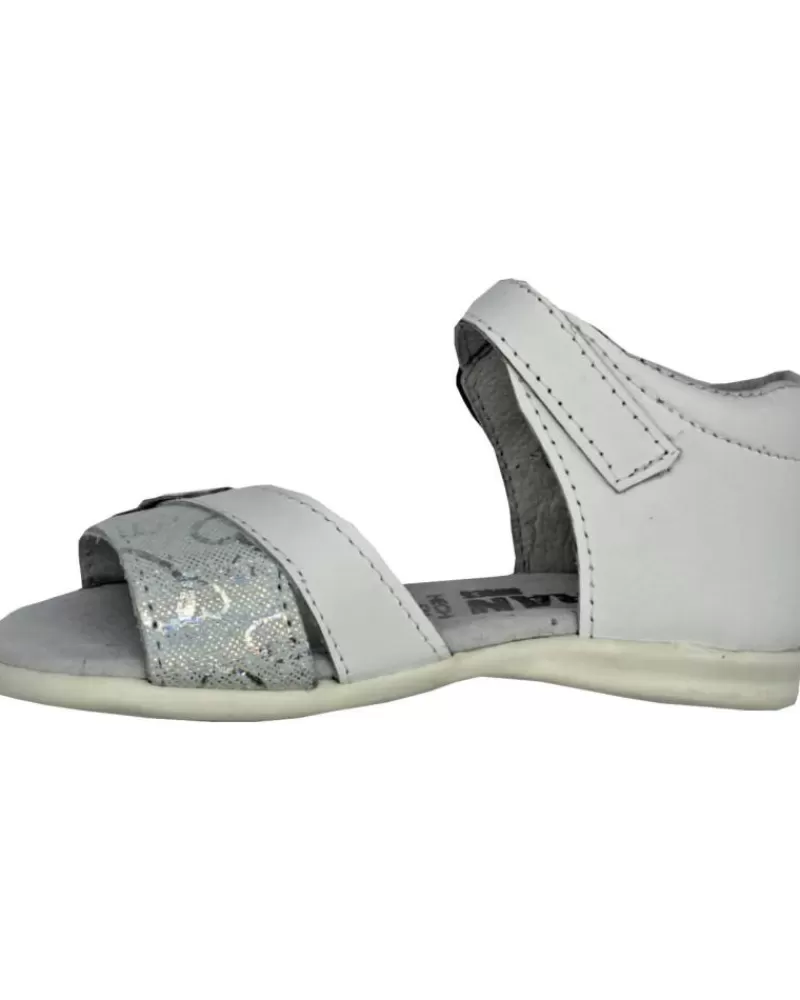 Girl OTRAS MARCAS Sandals-Girl Sandals Sandalia Nina Piel Blanco