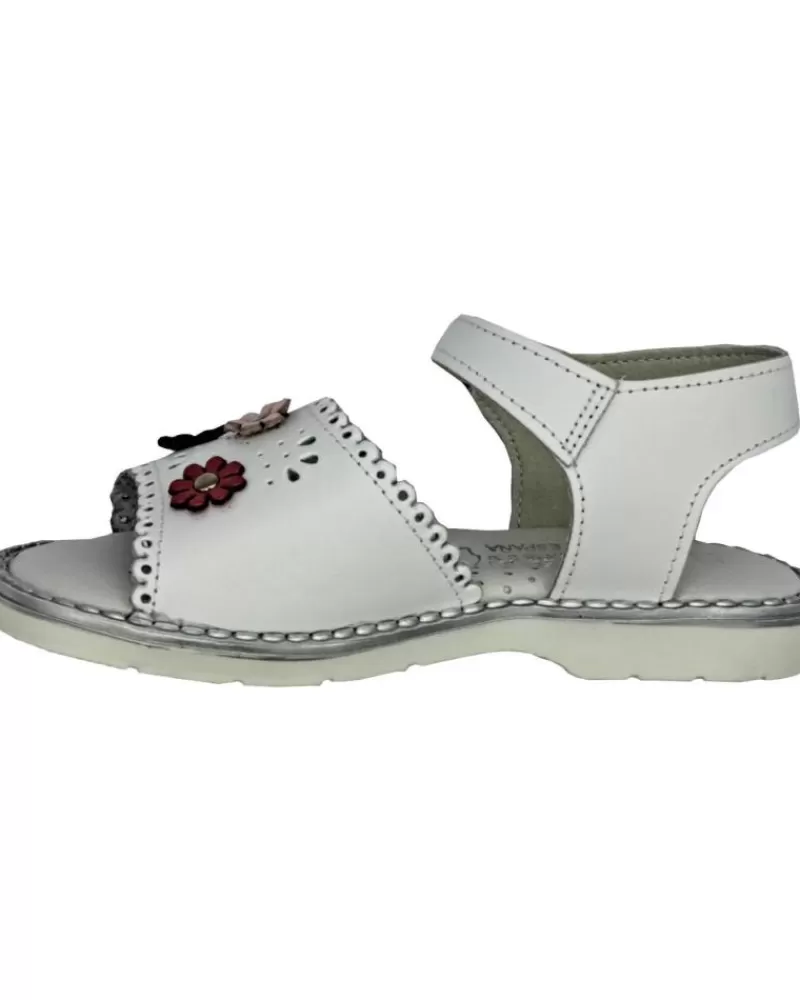 Girl OTRAS MARCAS Sandals-Girl Sandals Sandalia Nina Piel Blanco