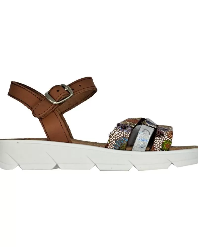 Girl OTRAS MARCAS Sandals-Girl Sandals Sandalia Nina Piel Cuero