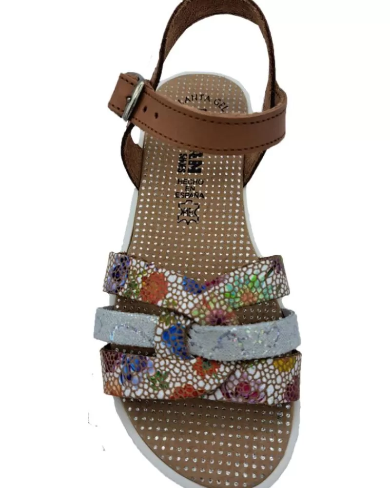 Girl OTRAS MARCAS Sandals-Girl Sandals Sandalia Nina Piel Cuero