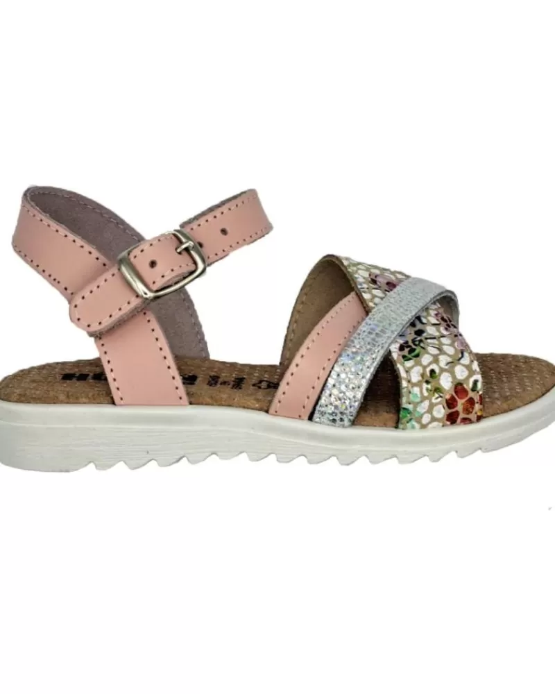 Girl OTRAS MARCAS Sandals-Girl Sandals Sandalia Nina Piel Rosa