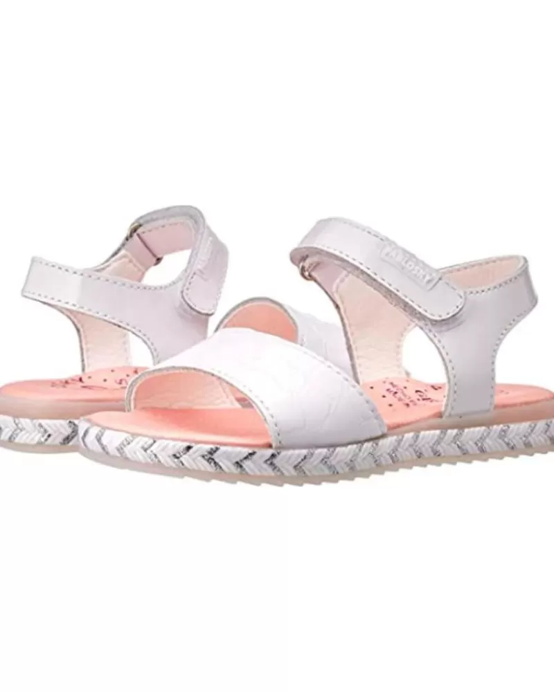 Girl PABLOSKY Sandals-Girl Sandals Sandalia Charol Blanco