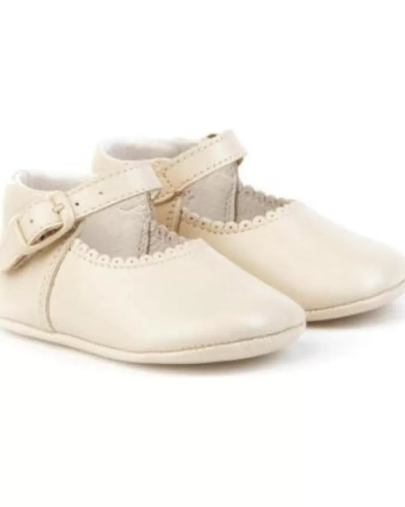 Girl ANGELITOS Shoes-Girl Shoes Bebe 240 Beige