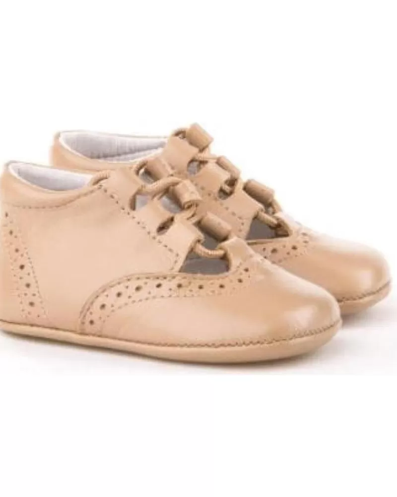 Girl ANGELITOS Shoes-Girl Shoes Bebe 256 Marron