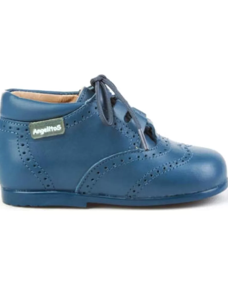 Girl ANGELITOS Shoes-Girl Shoes Botas 627 Azul