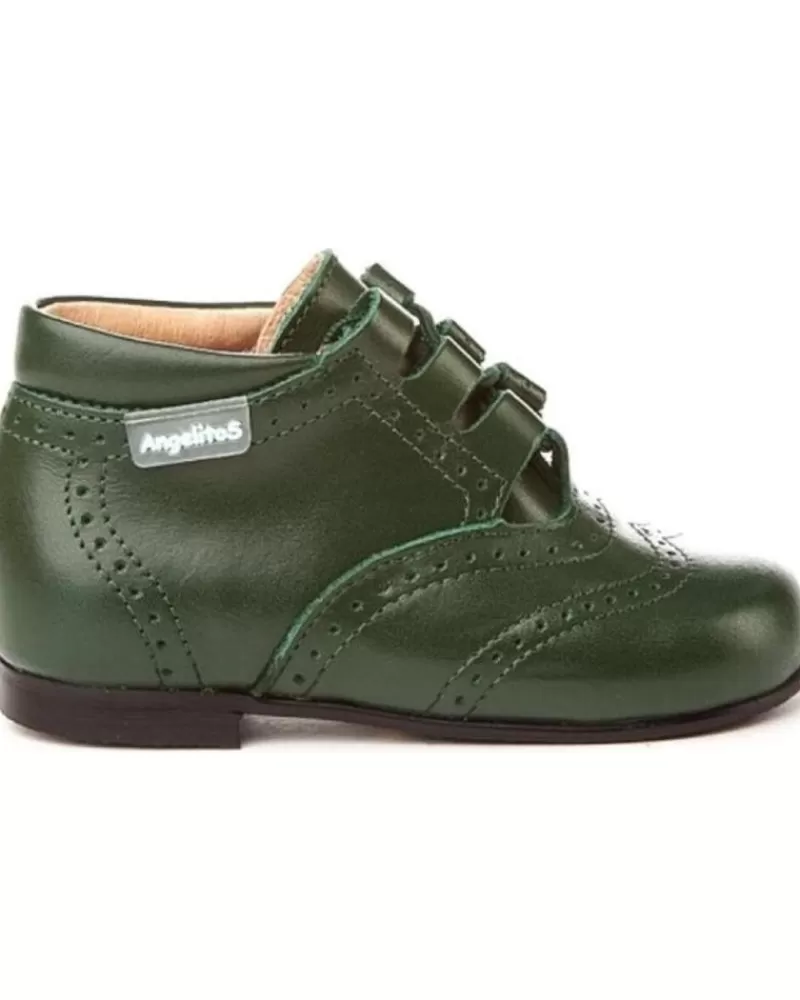 Girl ANGELITOS Shoes-Girl Shoes Botas 627 Verde
