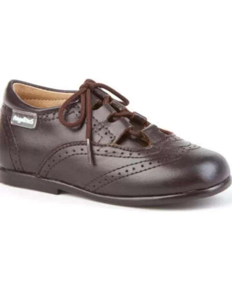 Girl ANGELITOS Shoes-Girl Shoes Zapatos 505 Marron