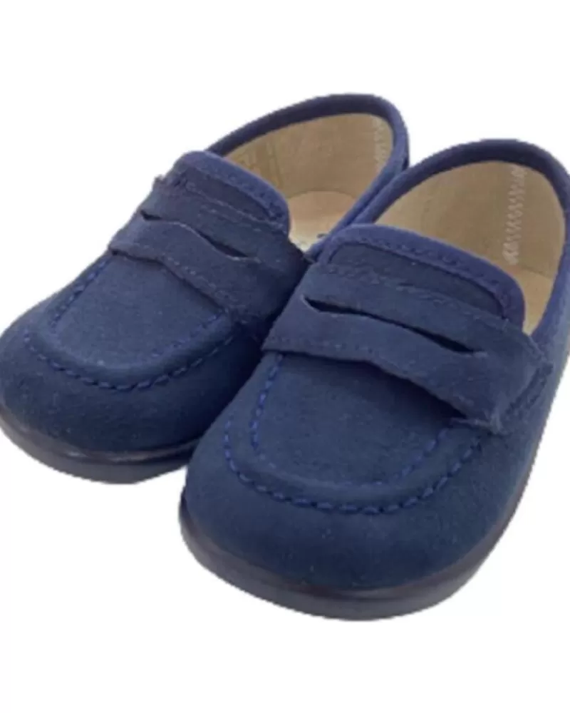 Girl BATILAS Flat Shoes-Girl Shoes 14550180008 Marino