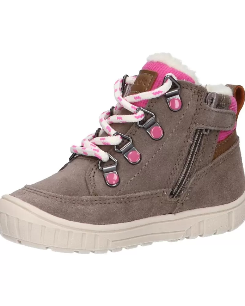 Girl GEOX Mid Boots-Girl Shoes B162La 00022 B Omar Girl Wpf C9006 Smoke Grey