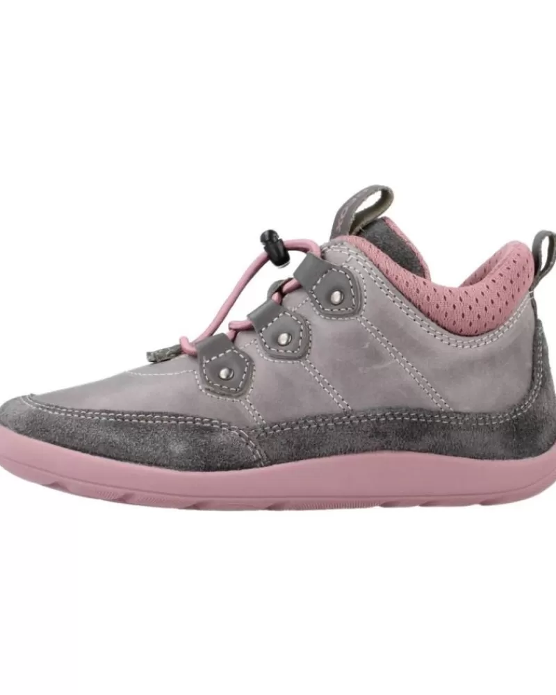 Girl GEOX Shoes-Girl Shoes J Barefeel Girl Gris