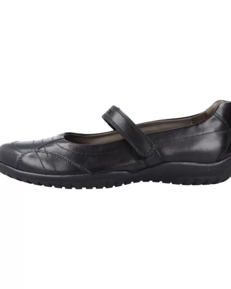 Girl GEOX Shoes-Girl Shoes Jr Shadow Negro