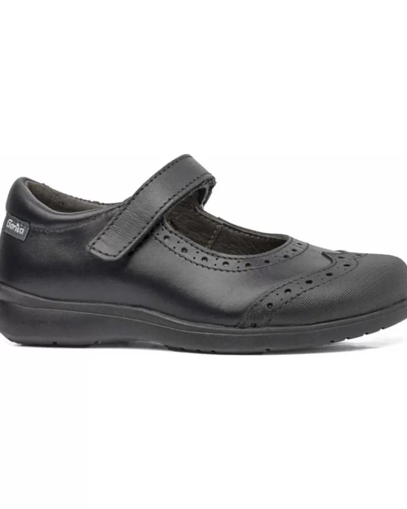 Girl GORILA Shoes-Girl Shoes Zapatos 30204 Twister Negro