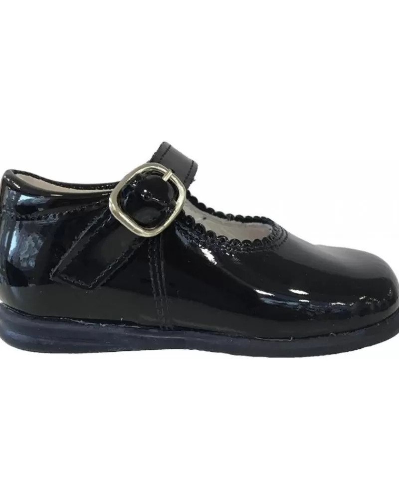 Girl OTRAS MARCAS Shoes-Girl Shoes Bambinelli 457 Merceditas Charol Con Hebilla Charol Azul
