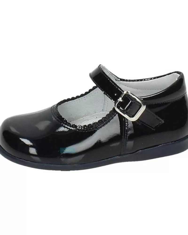 Girl OTRAS MARCAS Shoes-Girl Shoes Bambinelli 457 Merceditas Charol Con Hebilla Charol Azul