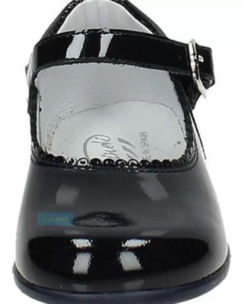 Girl OTRAS MARCAS Shoes-Girl Shoes Bambinelli 457 Merceditas Charol Con Hebilla Charol Azul