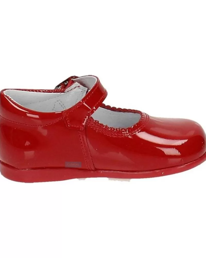 Girl OTRAS MARCAS Shoes-Girl Shoes Bambinelli 457 Merceditas Charol Con Hebilla Rojo