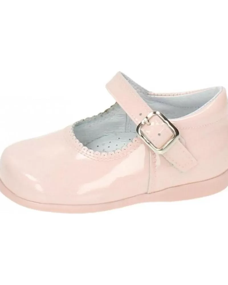 Girl OTRAS MARCAS Shoes-Girl Shoes Bambinelli 457 Merceditas Charol Con Hebilla Rosa