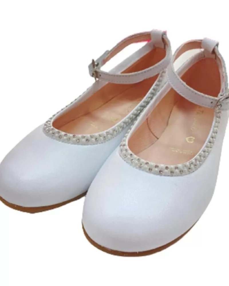 Girl PABLOSKY Flat Shoes-Girl Shoes 863608320006 Blanco