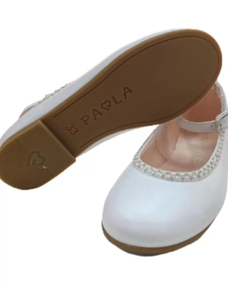 Girl PABLOSKY Flat Shoes-Girl Shoes 863608320006 Blanco
