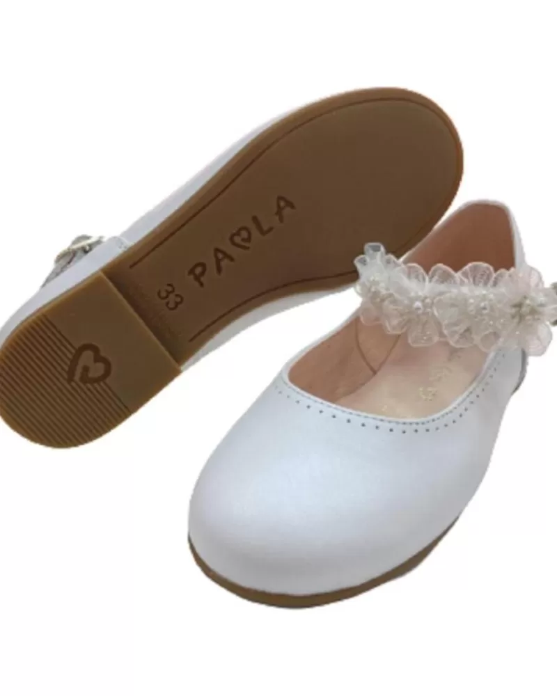Girl PABLOSKY Flat Shoes-Girl Shoes 863708320006 Blanco