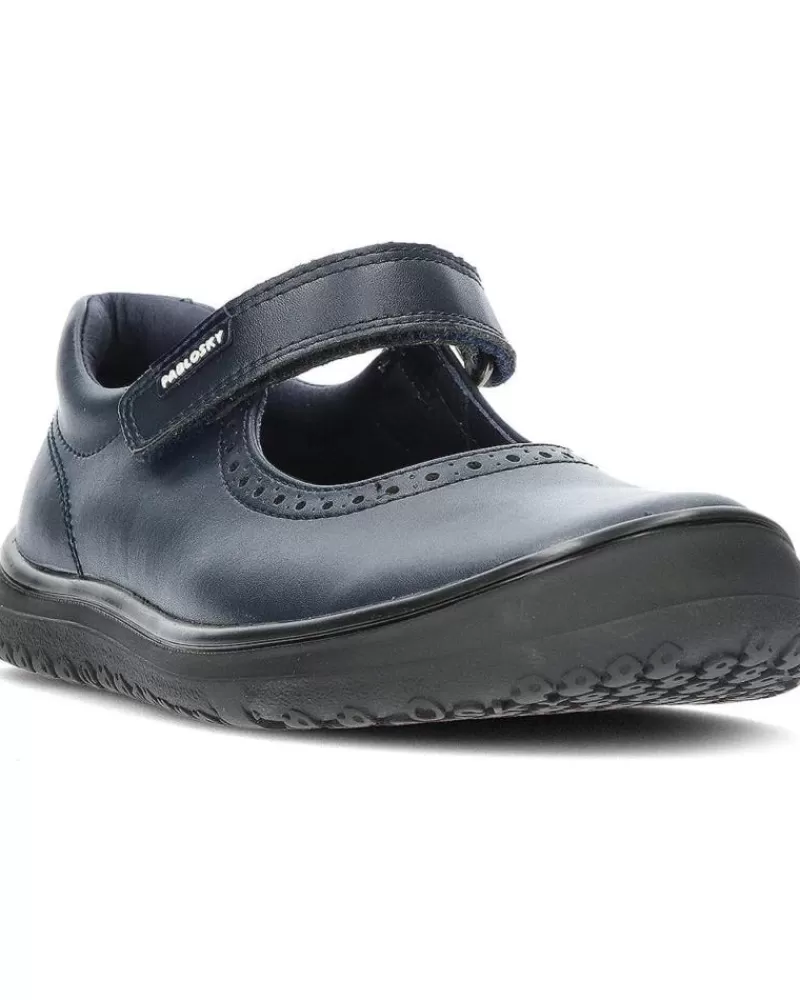 Girl PABLOSKY Flat Shoes-Girl Shoes Manoletina Colegial 352125 Marino