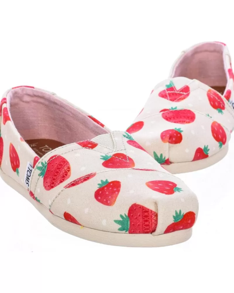 Girl TOMS Moccasins-Girl Shoes Alpargata Classic Multicolor