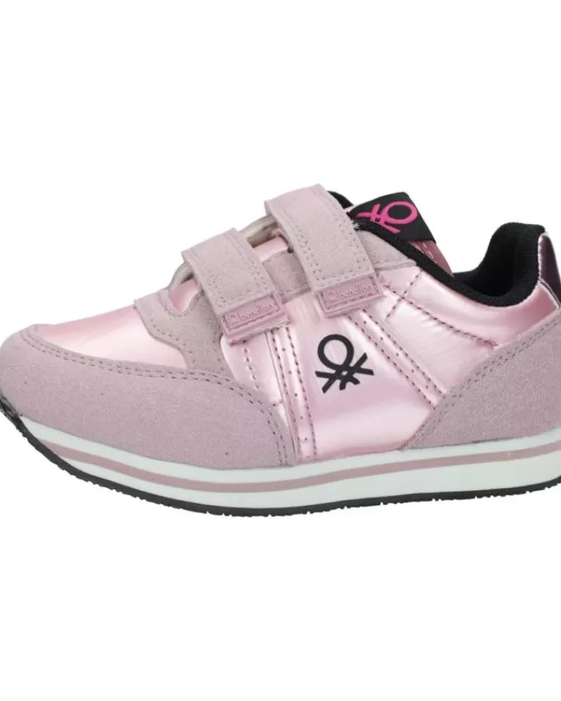 Girl BENETTON Sports Shoes-Girl Trainers Btk223106 Rosa