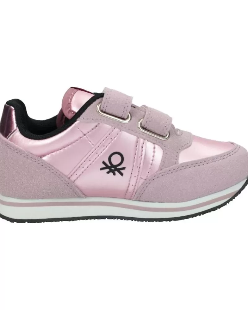 Girl BENETTON Sports Shoes-Girl Trainers Btk223106 Rosa