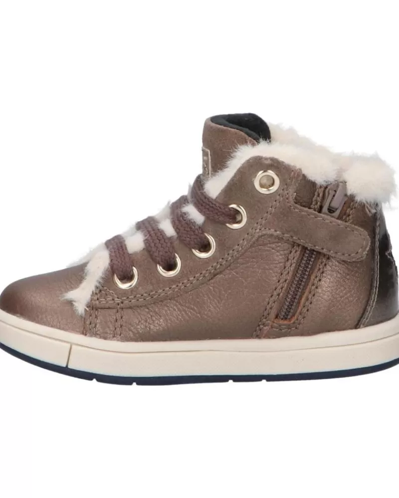 Girl GEOX Trainers-Girl Trainers B264Ab 04422 B Trottola C1X1Q Smoke Grey