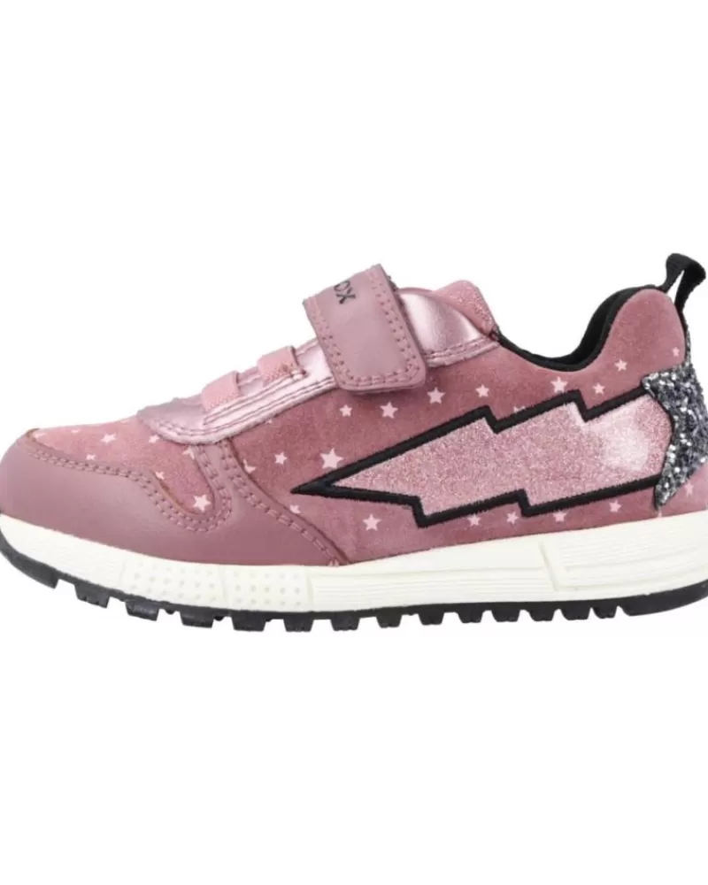 Girl GEOX Sports Shoes-Girl Trainers B Alben Girl Rosa