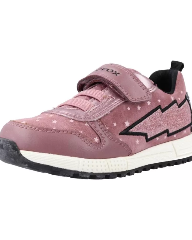Girl GEOX Sports Shoes-Girl Trainers B Alben Girl Rosa