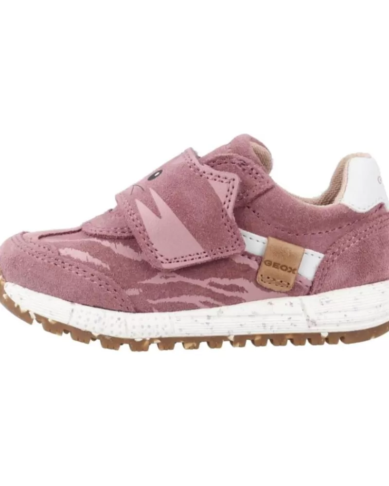 Girl GEOX Sports Shoes-Girl Trainers B Alben Girl Violeta