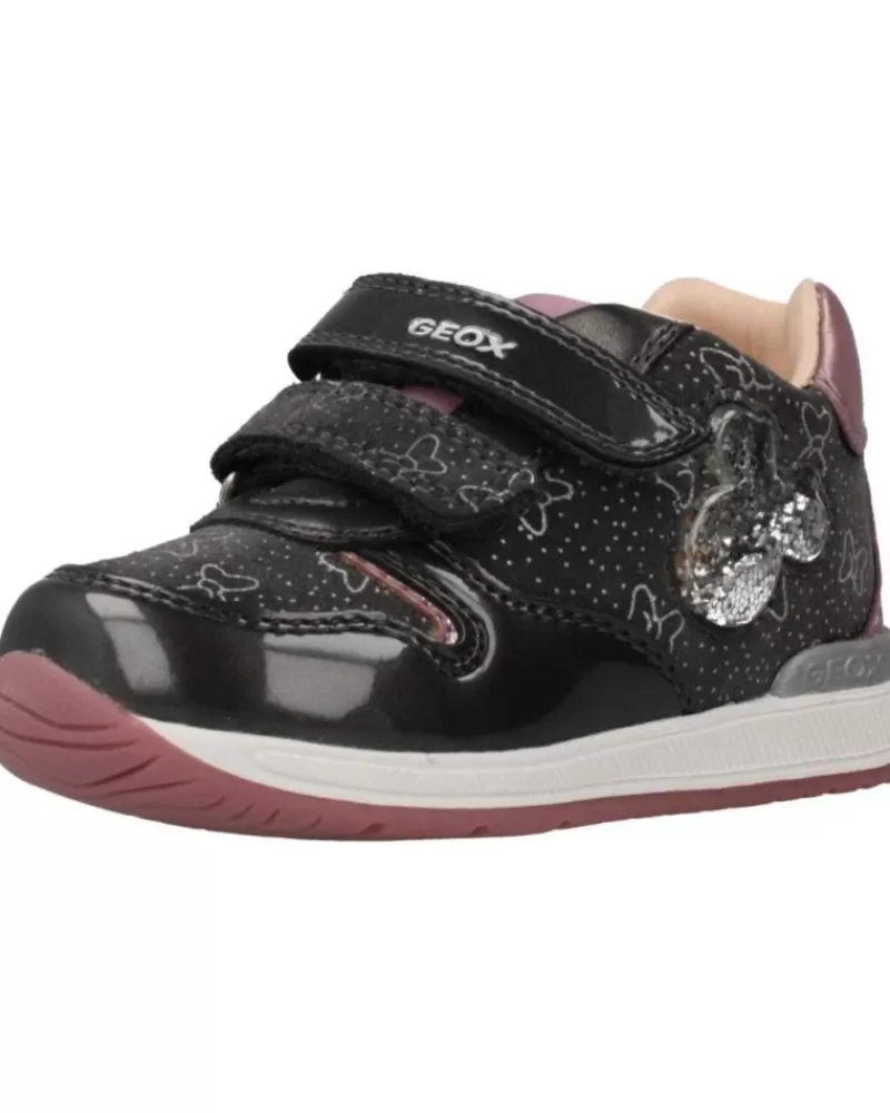 Girl GEOX Sports Shoes-Girl Trainers B Rishon Girl Gris