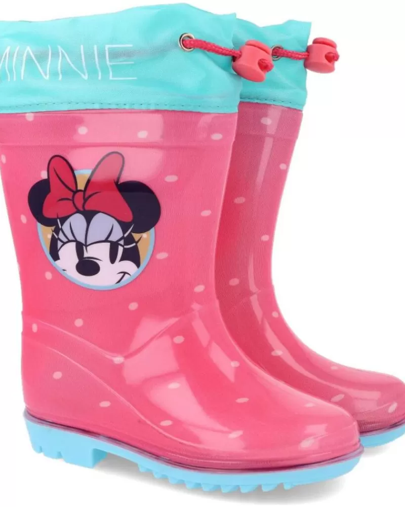 Girl BUBBLE BOBBLE Wellington Boots-Girl Wellington Boots Bubble Wd14748 Botas De Agua Nina Rosa