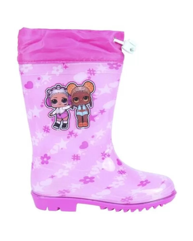 Girl OTRAS MARCAS Wellington Boots-Girl Wellington Boots Bota De Agua Lol Rosa