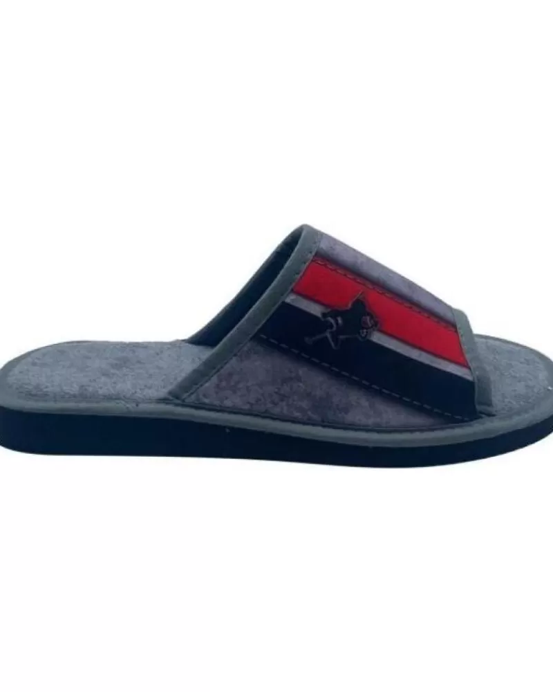 Boy OTRAS MARCAS House Slipers-Man And Boy House Slipers Zapatilla Home Selquir Gris Gris