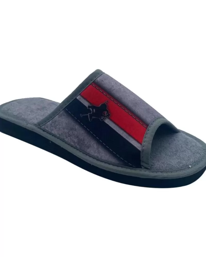 Boy OTRAS MARCAS House Slipers-Man And Boy House Slipers Zapatilla Home Selquir Gris Gris