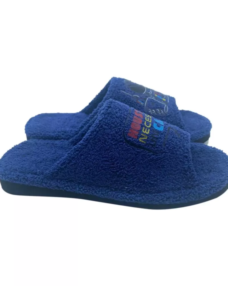 Boy OTRAS MARCAS House Slipers-Man And Boy House Slipers Zapatilla Home Selquir Marino Marino