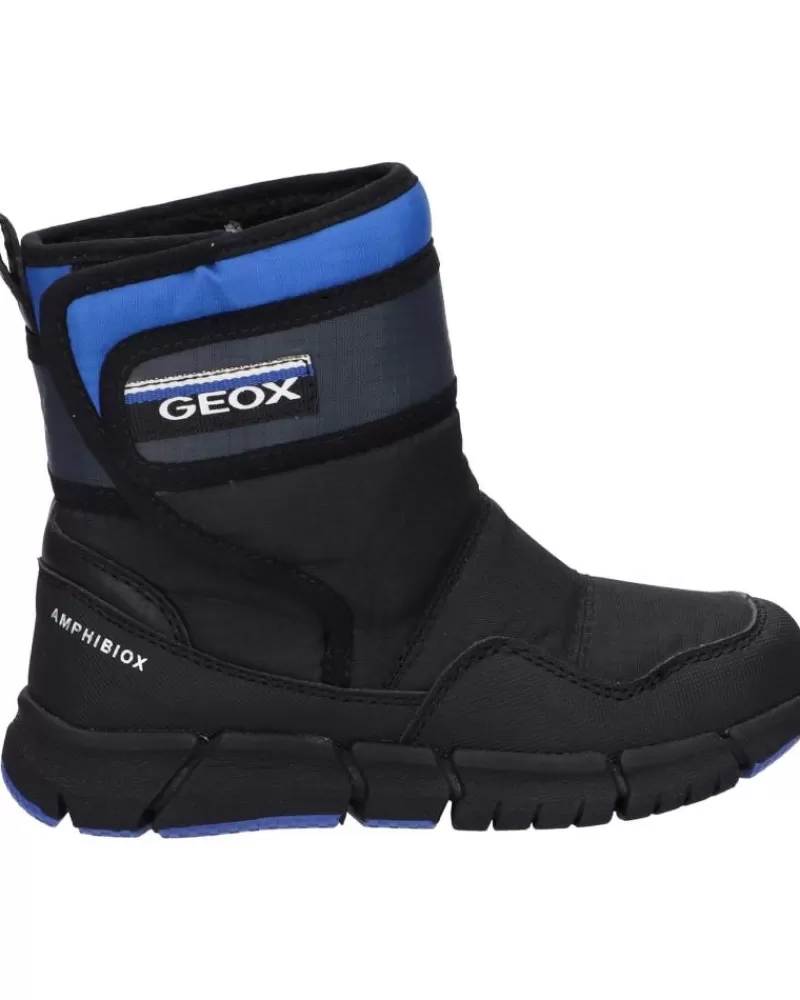 Boy GEOX Mid Boots-Man And Boy Mid Boots J269Xf 0Fu50 J Flexyper Boy B Abx C0245 Black-Royal