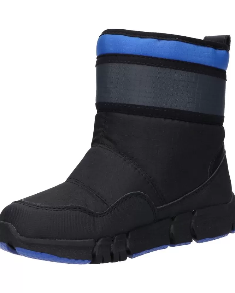 Boy GEOX Mid Boots-Man And Boy Mid Boots J269Xf 0Fu50 J Flexyper Boy B Abx C0245 Black-Royal