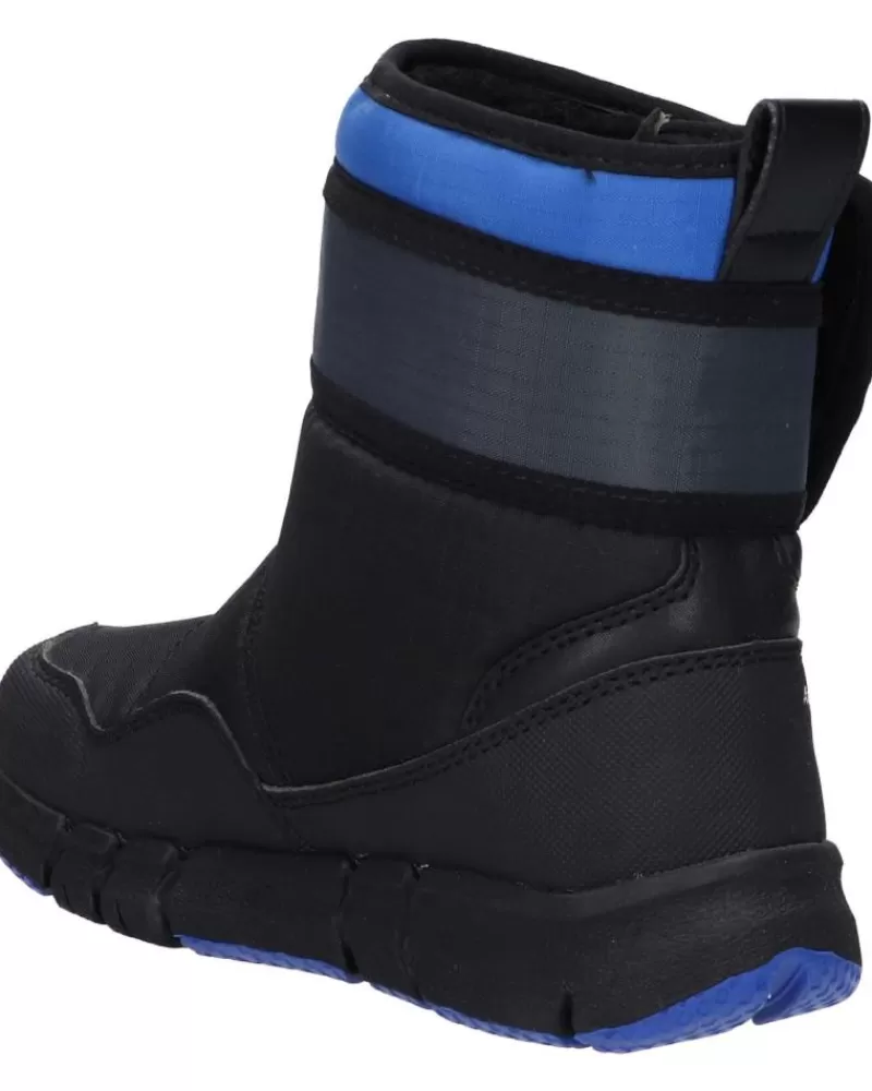 Boy GEOX Mid Boots-Man And Boy Mid Boots J269Xf 0Fu50 J Flexyper Boy B Abx C0245 Black-Royal