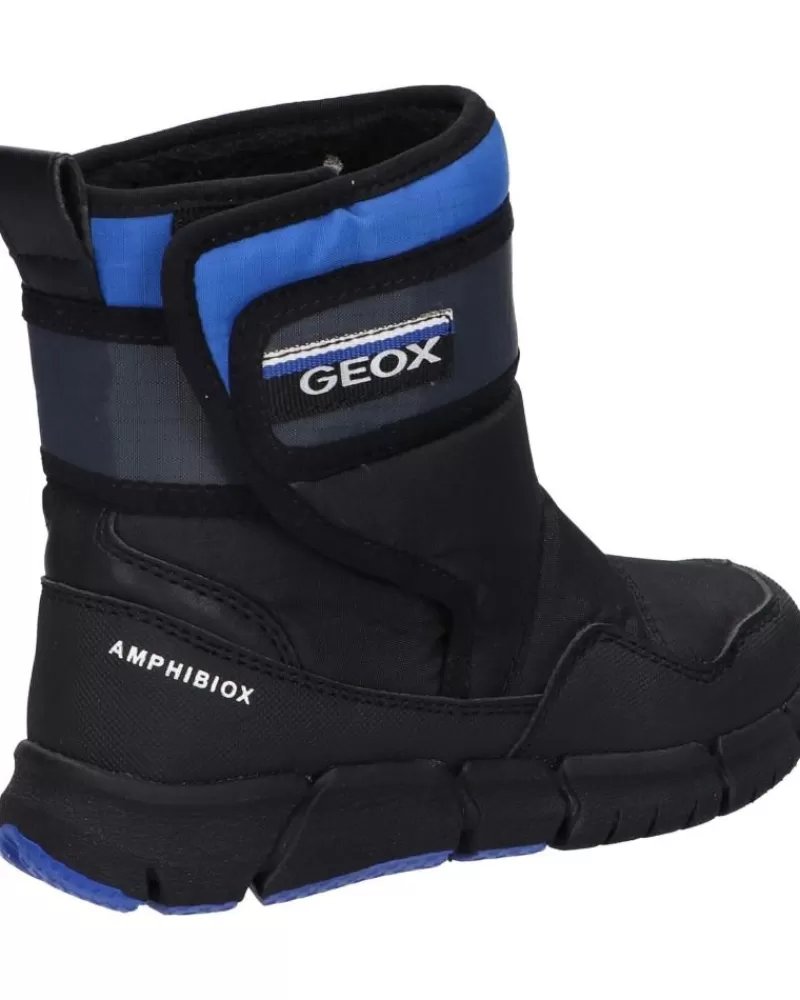 Boy GEOX Mid Boots-Man And Boy Mid Boots J269Xf 0Fu50 J Flexyper Boy B Abx C0245 Black-Royal
