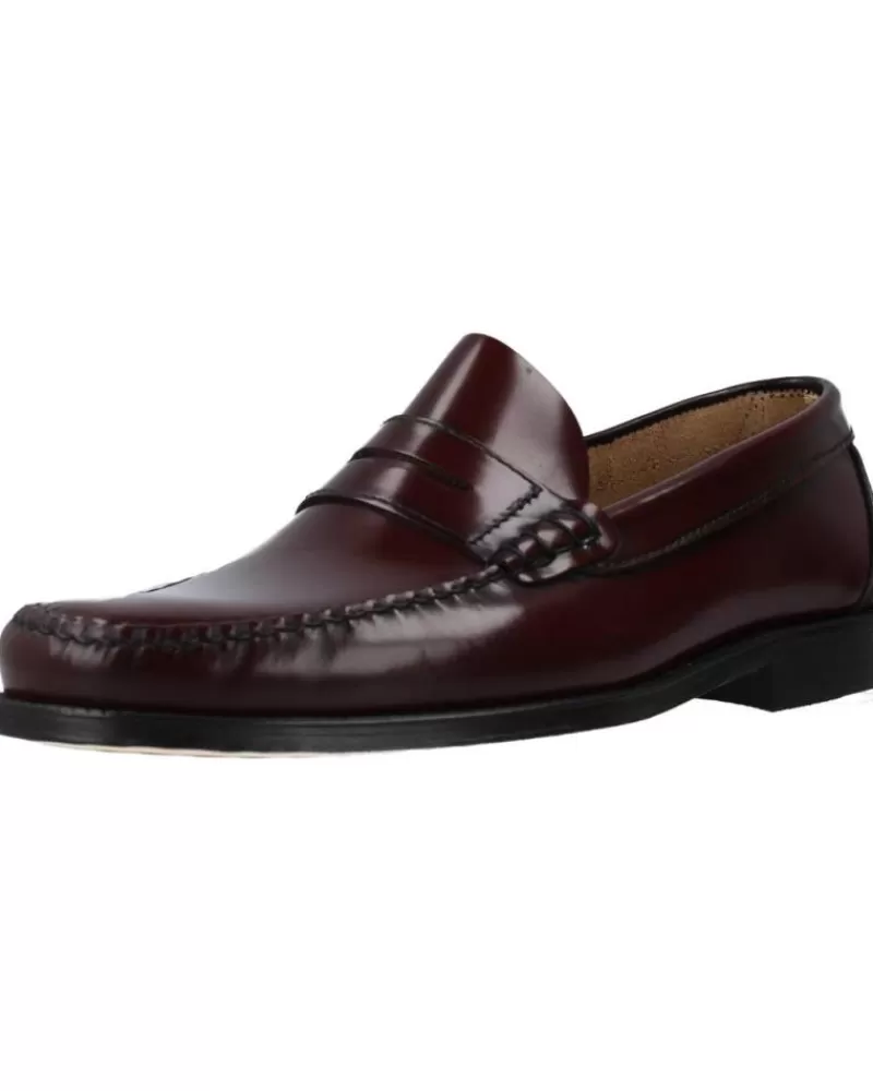 Boy EDWARDS Moccasins-Man And Boy Mocasines 1980 Burdeos
