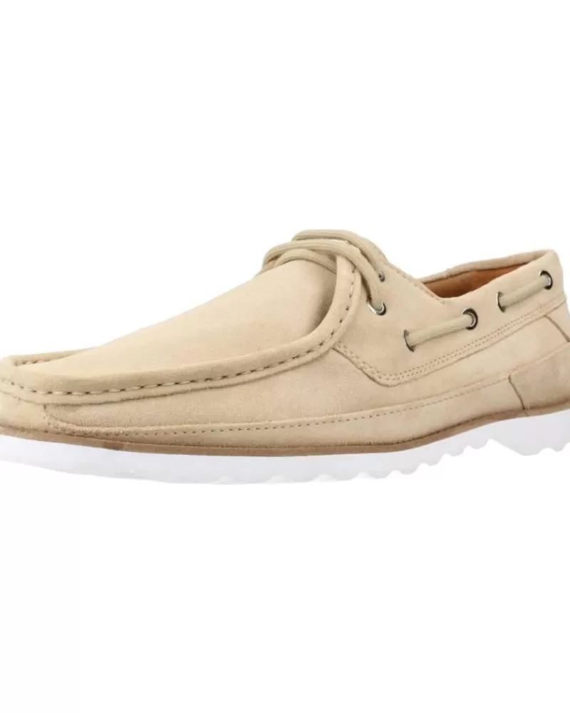 Man CLARKS Man Boat Shoes 26160143 Beis