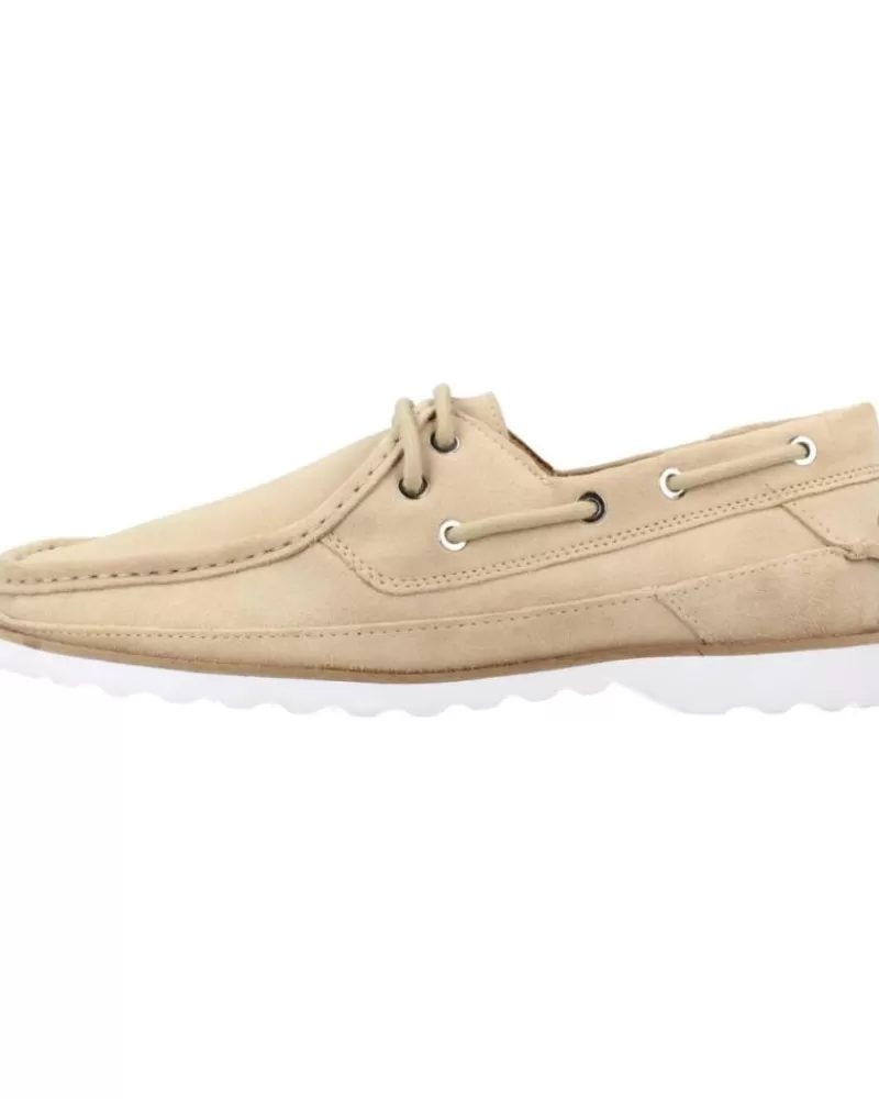 Man CLARKS Man Boat Shoes 26160143 Beis