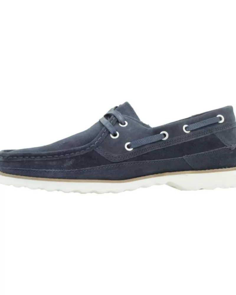Man CLARKS Man Boat Shoes Durleigh Sail Azul