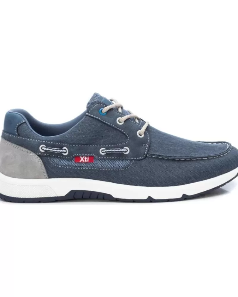 Man XTI Man Boat Shoes 141321 Navy