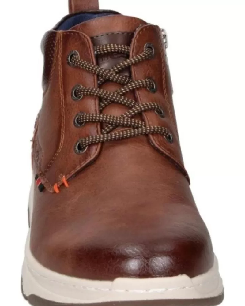 Man REFRESH Man Boots Botas Color Marron Camel Para H Marron